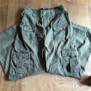 Hollister Olive Cargo Pants